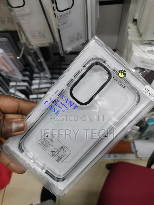 Samsung S23 FE Original Transparent Back Cover - thumbnail 2
