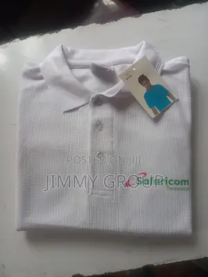Safaricom T Shirts Embroidery Branding