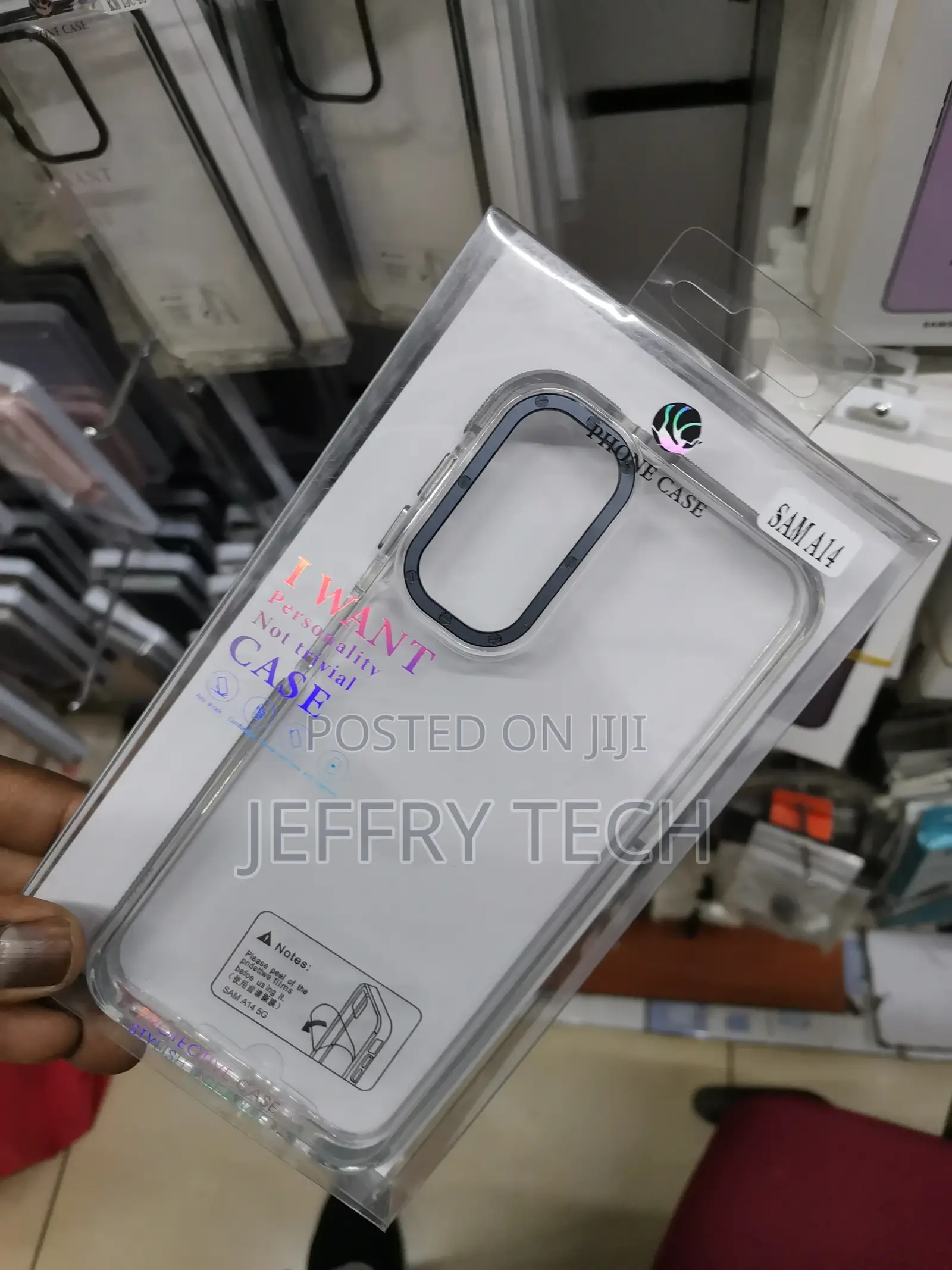Samsung Galaxy A14 Cover - Transparent - Shock Resist