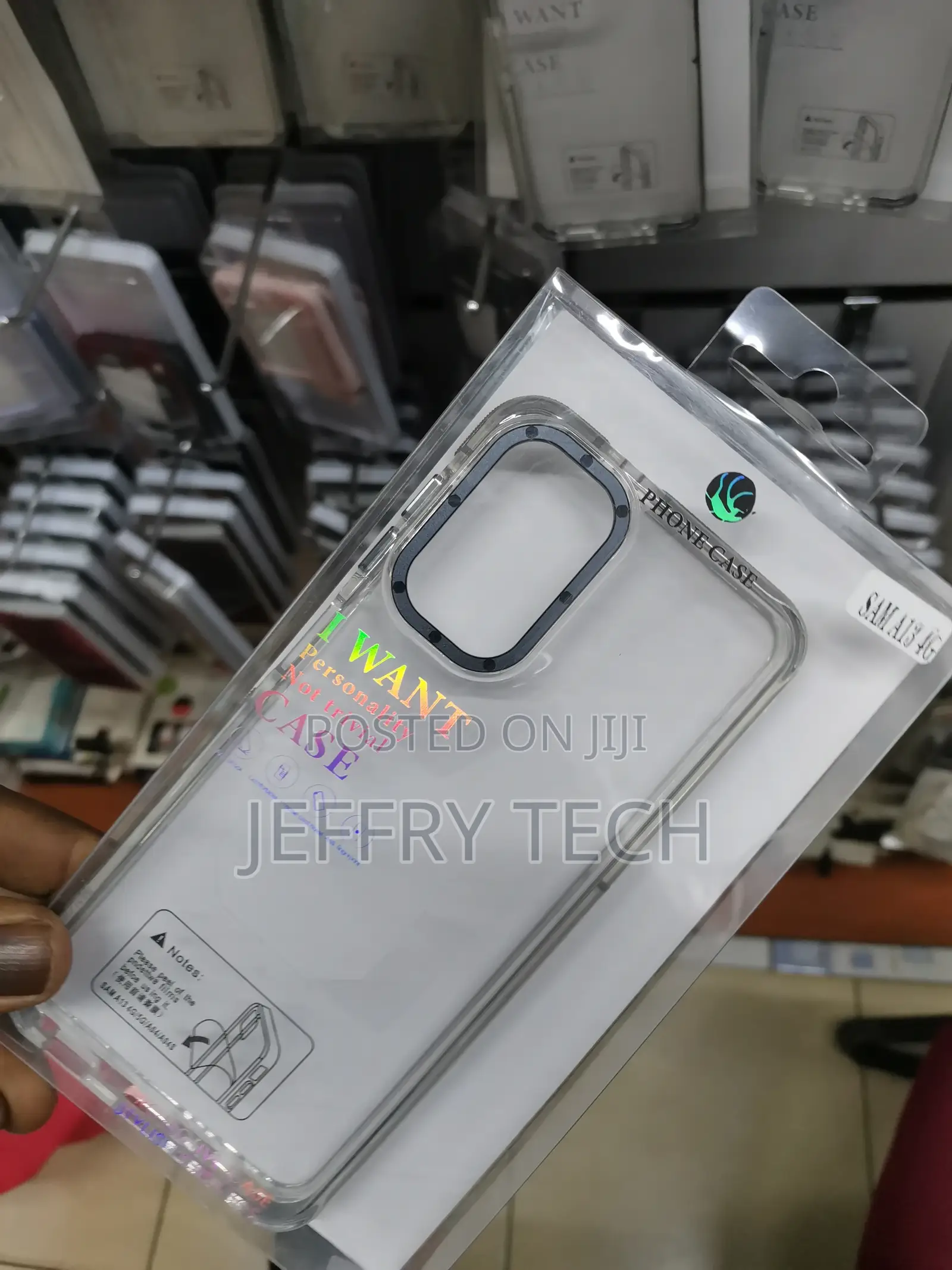 Samsung Galaxy A13 4G Cleartpu Four Corners Protective Cover