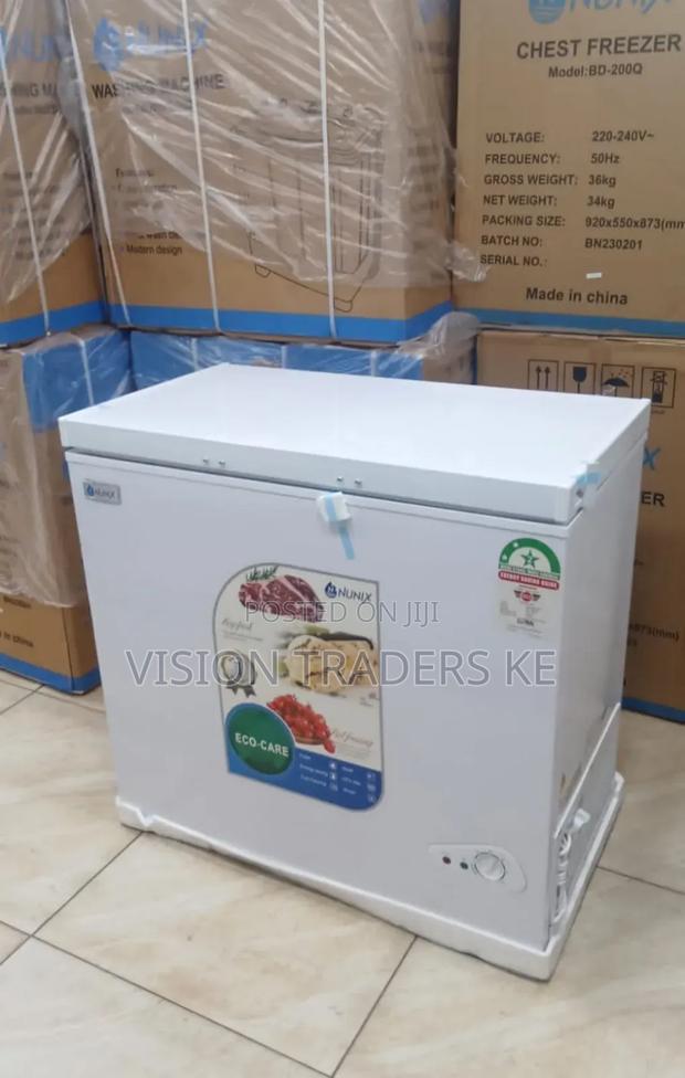 Nunix 200ltrs Chest Freezer/Mini/Deep Freezer