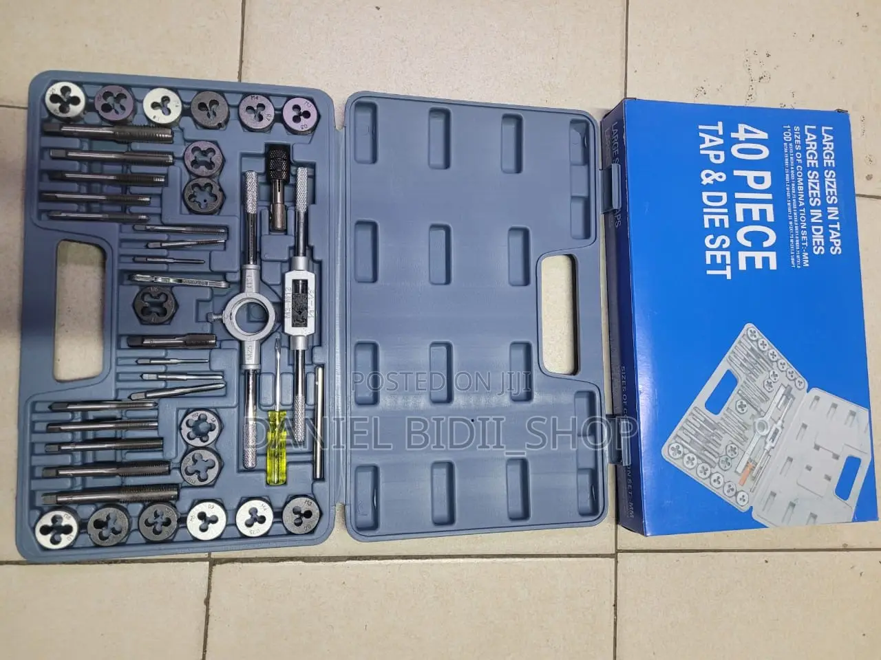 Tap and Die Set 40 Pieces