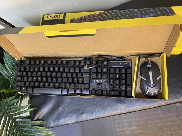 T-Wolf Gaming Keyboard Plus Mouse Combo - main view