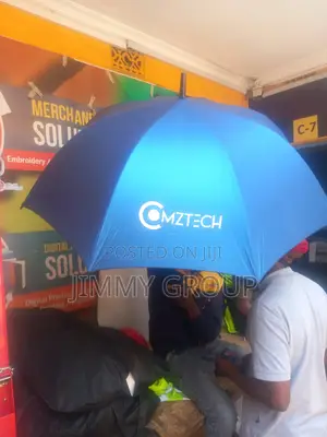 All Blue Umbrellas Branding