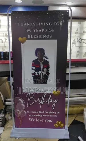 Event Planner Door Fram Banner Printing