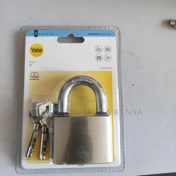 Yale Standard Iron Padlock 60mm, Heavy Duty Padlock