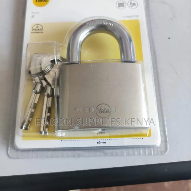 Yale Standard Iron Padlock 60mm, Heavy Duty Padlock - thumbnail 4