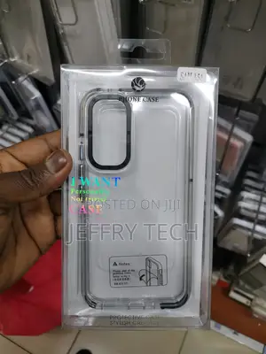Samsung Galaxy A54 Case, Clear Shockproof Silicone Case