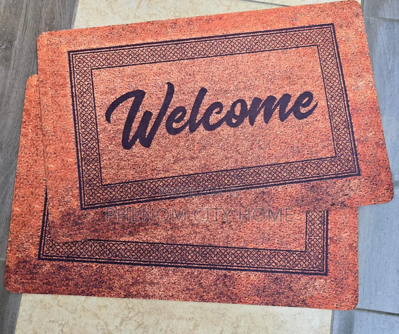 Hard Rubber Welcome Doormats