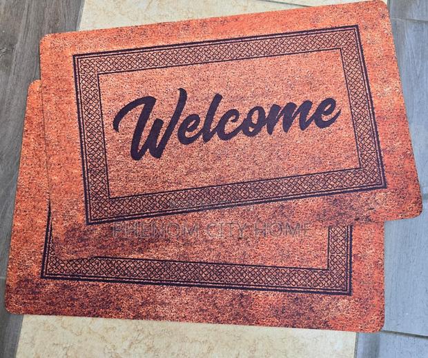 Hard Rubber Welcome Doormats - main view