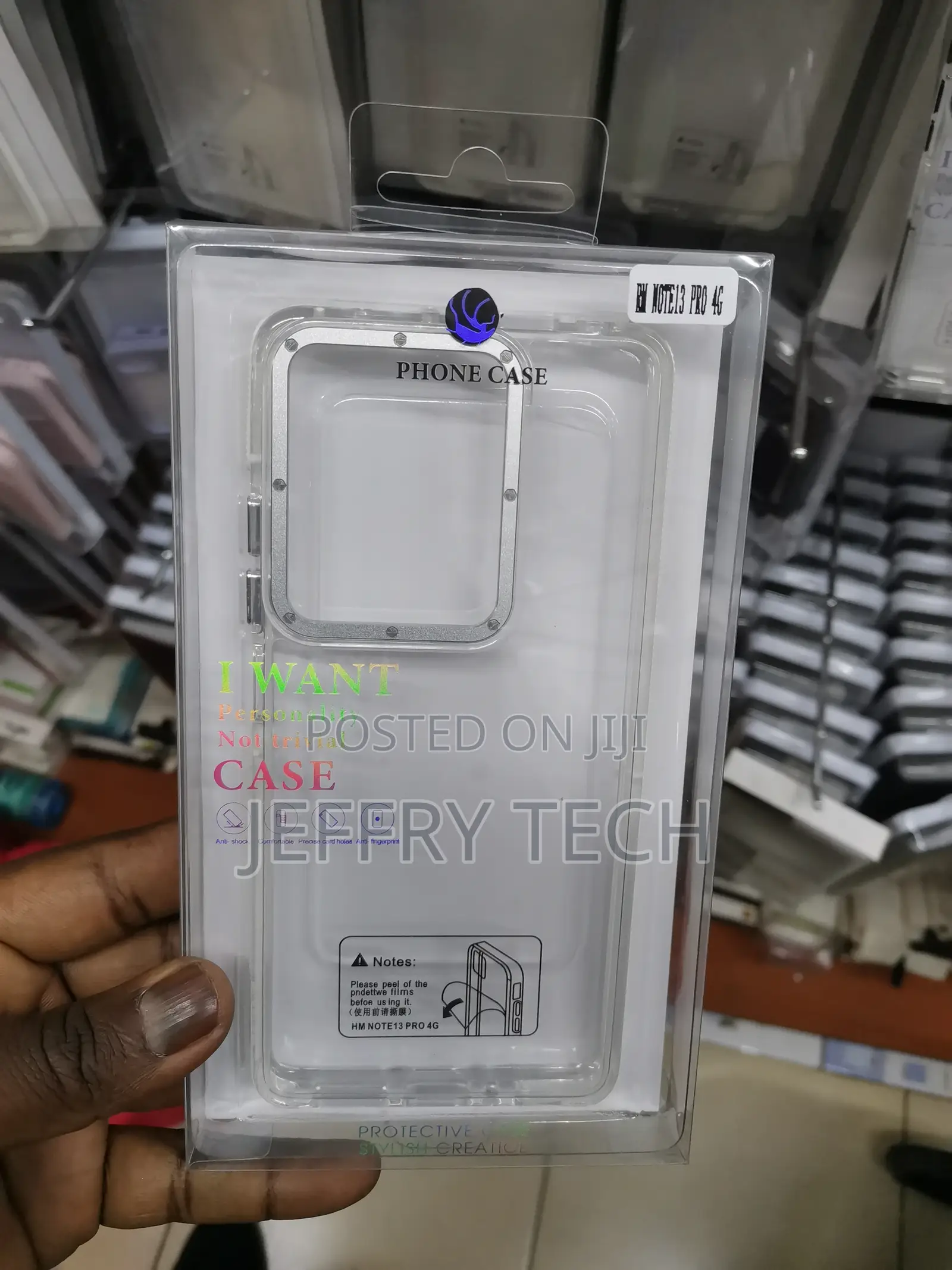 Camera Protective Clear Case- Realme Note13pro 13 Pro