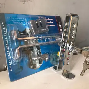 Stainless Steel Clutch Lock ~ 8 Holes Brake Pedal Lock
