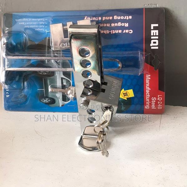Car Auto Stainless Steel Clutch Lock Antitheft Device 8 Hole - main view