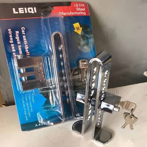 Heavy Duty, Unbreakable Stainless Steel-Pedal Lock Rod