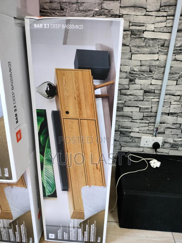 JBL Bar 2.1 Deep Bass (Mk2), Soundbar With 6.5” Down-Firing