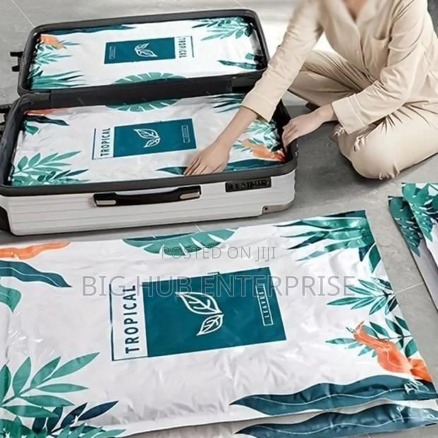 3pcs Vacuum Bags With PumpMade of High Quality - thumbnail 2