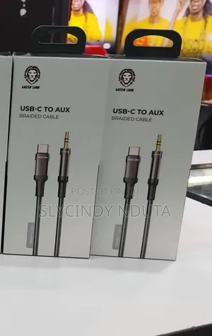 Green Lion USB -C to AUX Braided Cable