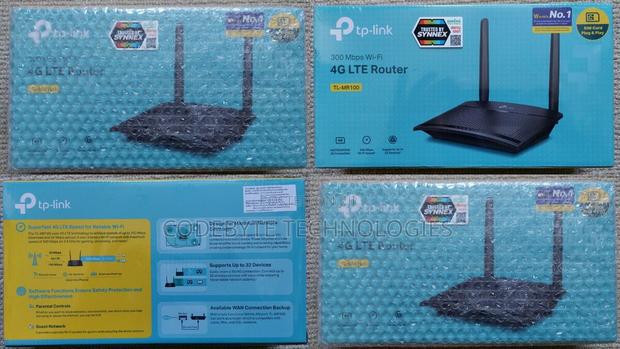 ^^Tp-Link 300mbps Wireless N 4G LTE Router TL-MR100`` - main view