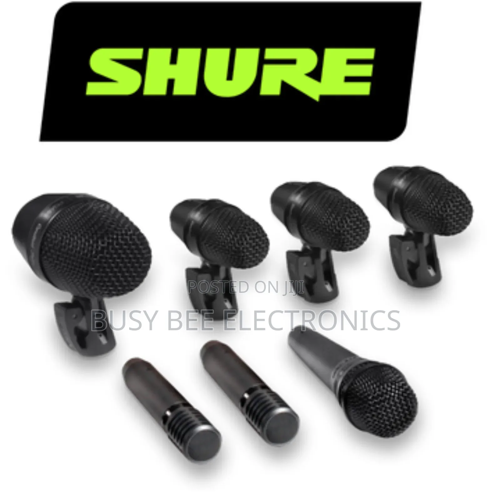 Shure PGADRUMKIT7 7-Piece Drum Microphone Kit