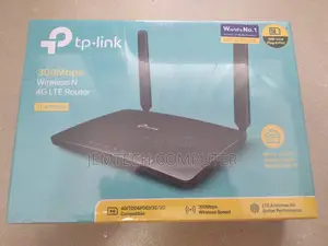 Tp-Link 300mbps Wireless N 4g Lte Router - Tl-Mr6400^^