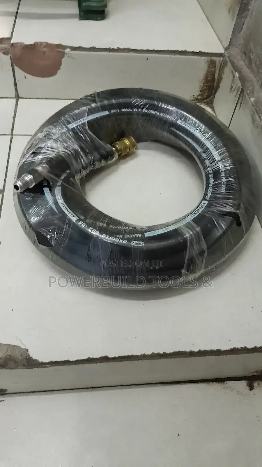 Black High Pressure Carwash Hose Pipe
