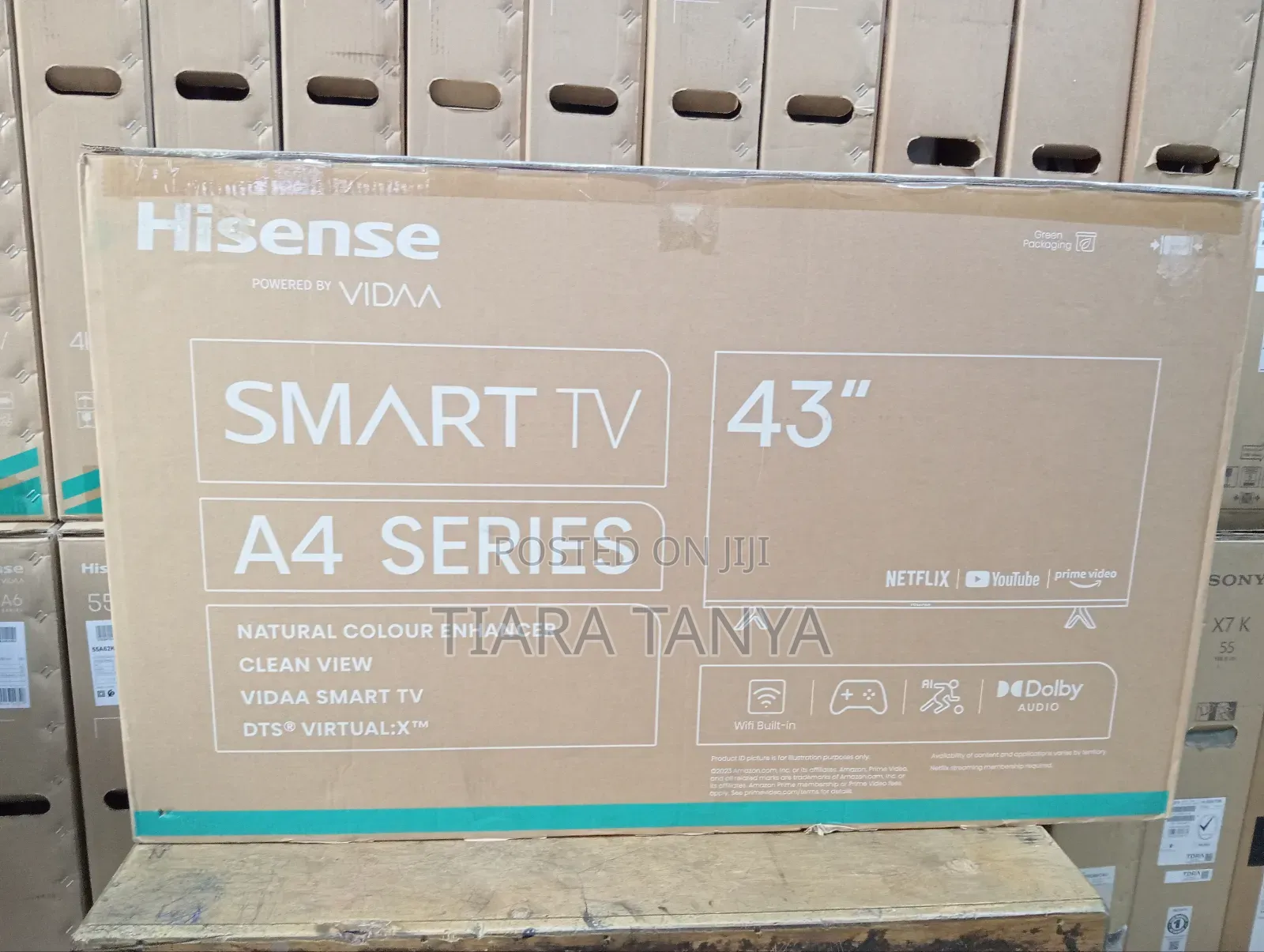 Hsense 43" Smart A4 Led Tv
