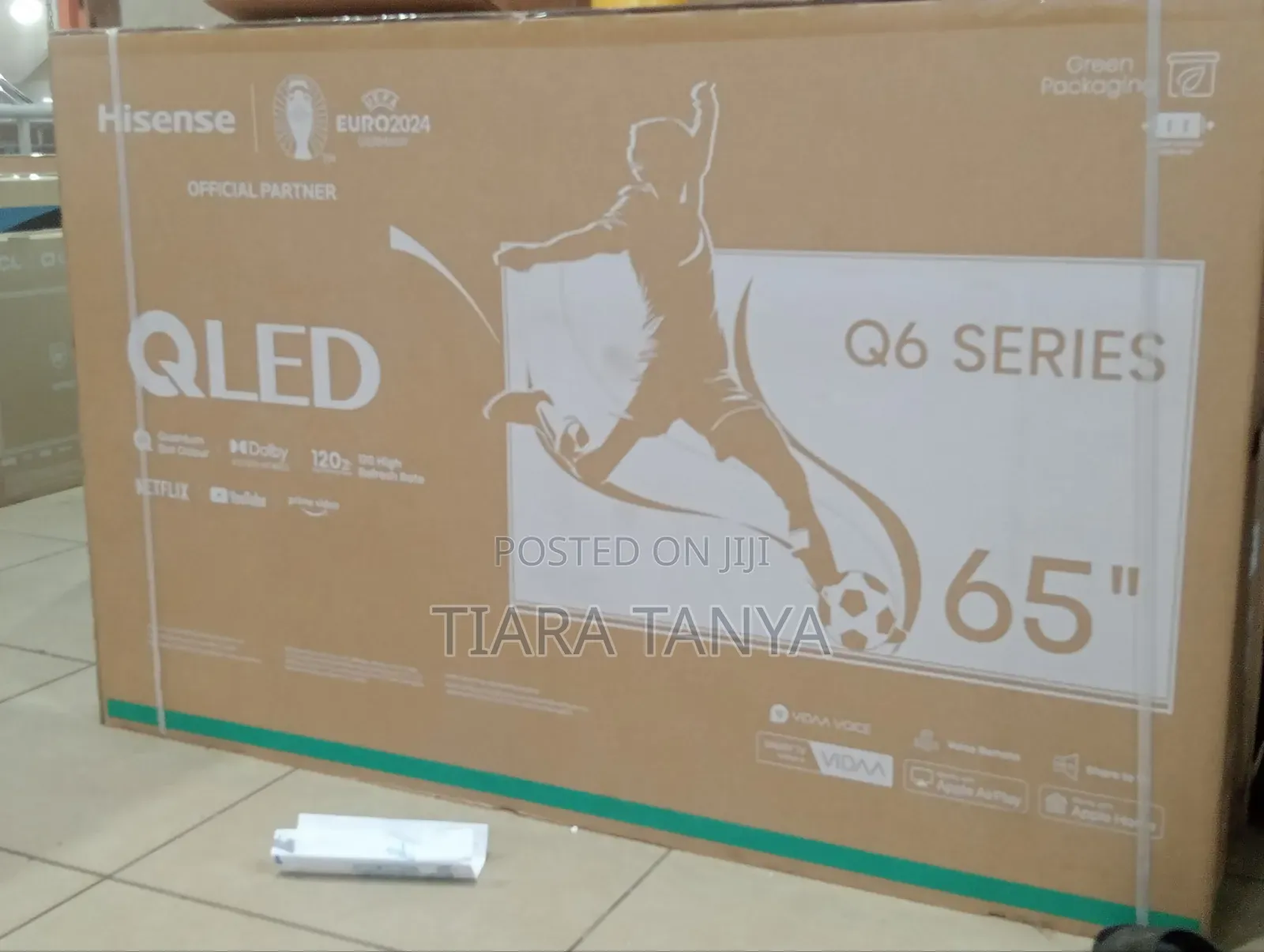 Hsense 65" Smart Qled Q6 Series Tv