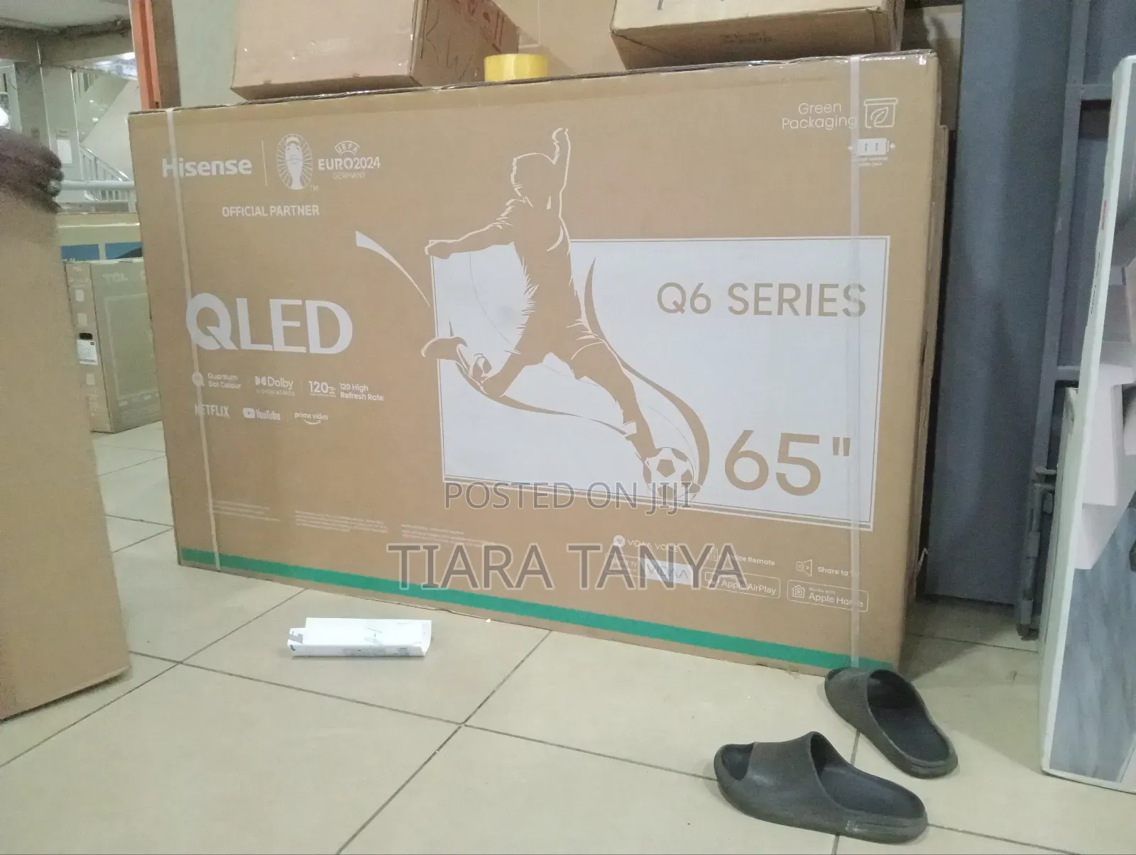 Hsense 65" Smart Qled Q6 Series Tv