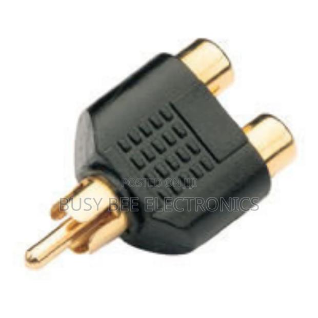 Audio Adapter - RCA Plug to 2 X RCA Sockets - main view