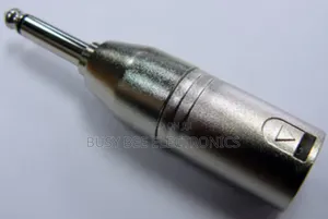 Adaptor 6.3mm TRS Jack Socket – 3-Pin XLR Male
