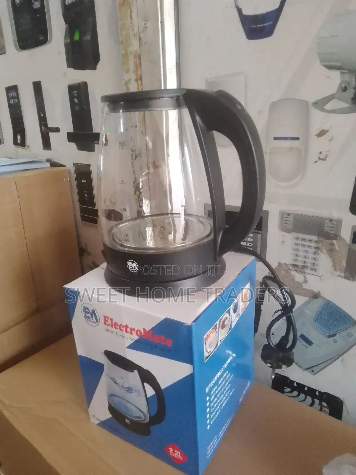 Electromate Electric Kettle Glass Jug