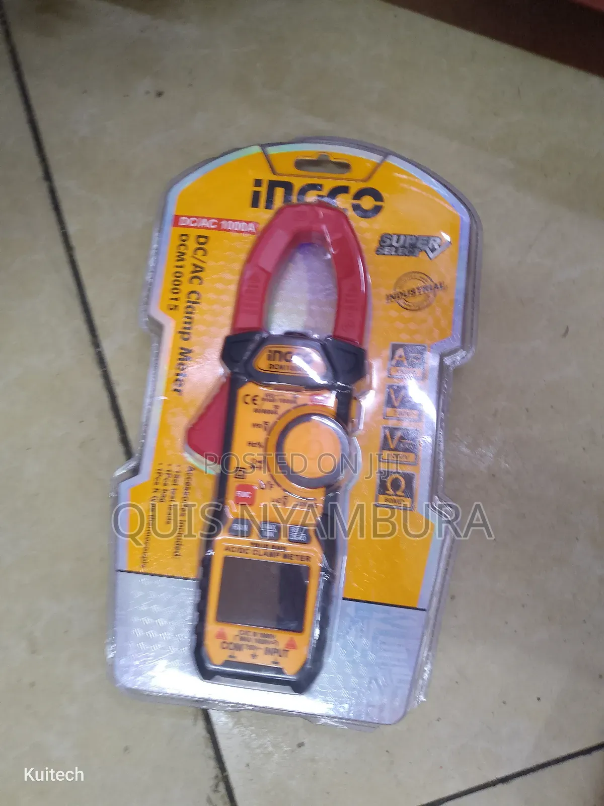 Ac/Dc Digital Clamp Meter