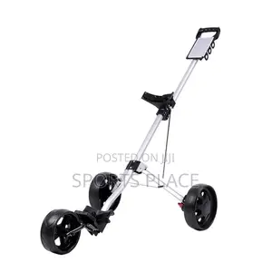 3 Wheel Golf Cart Foldable Trolley With Score Board