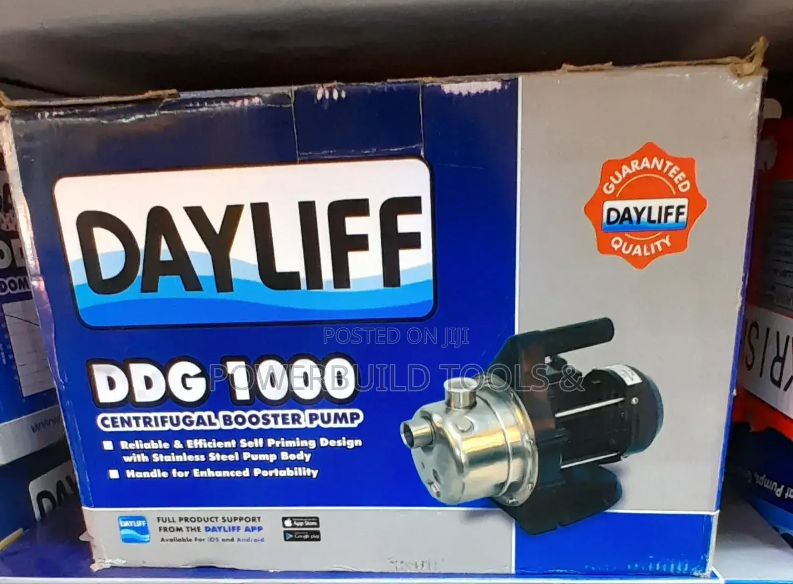 Dayliff Centrifugal Booster Pump High Pressure 1.25HP