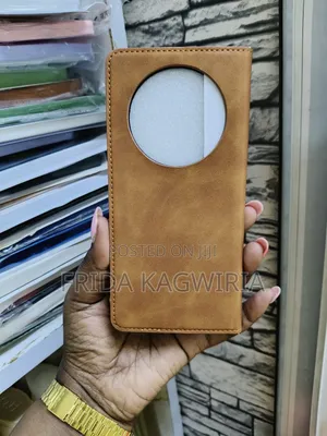 Leather Flip Case For Oppo Reno 12f