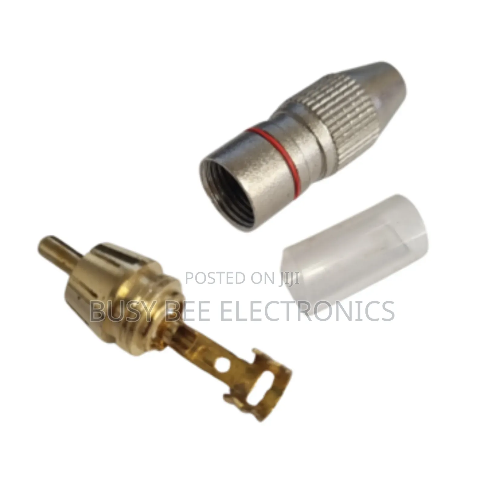 RCA Inline Plug Metal