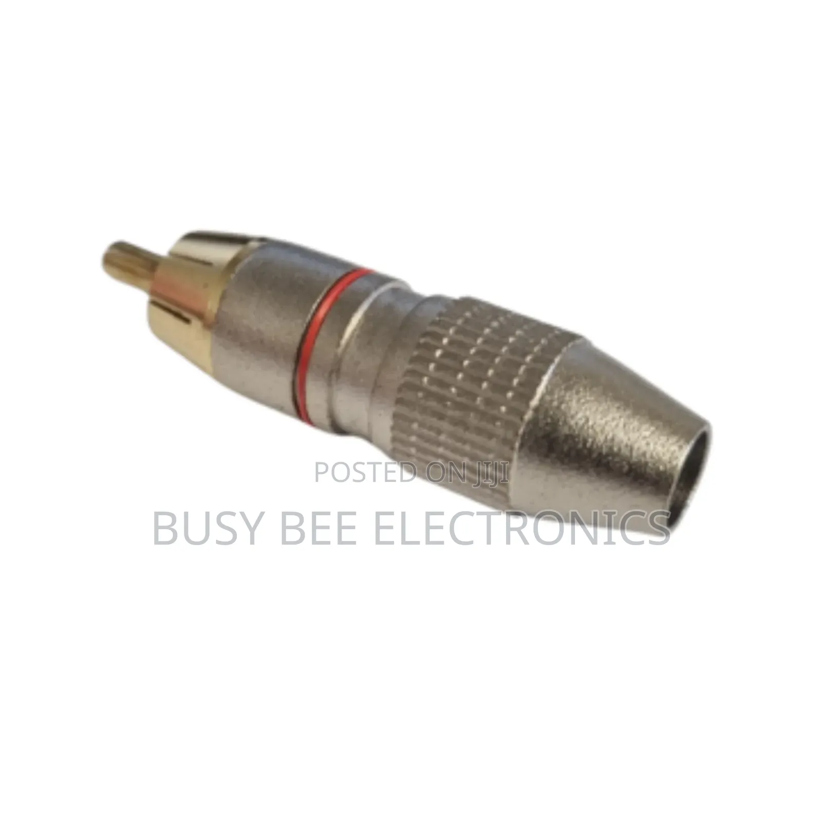 RCA Inline Plug Metal
