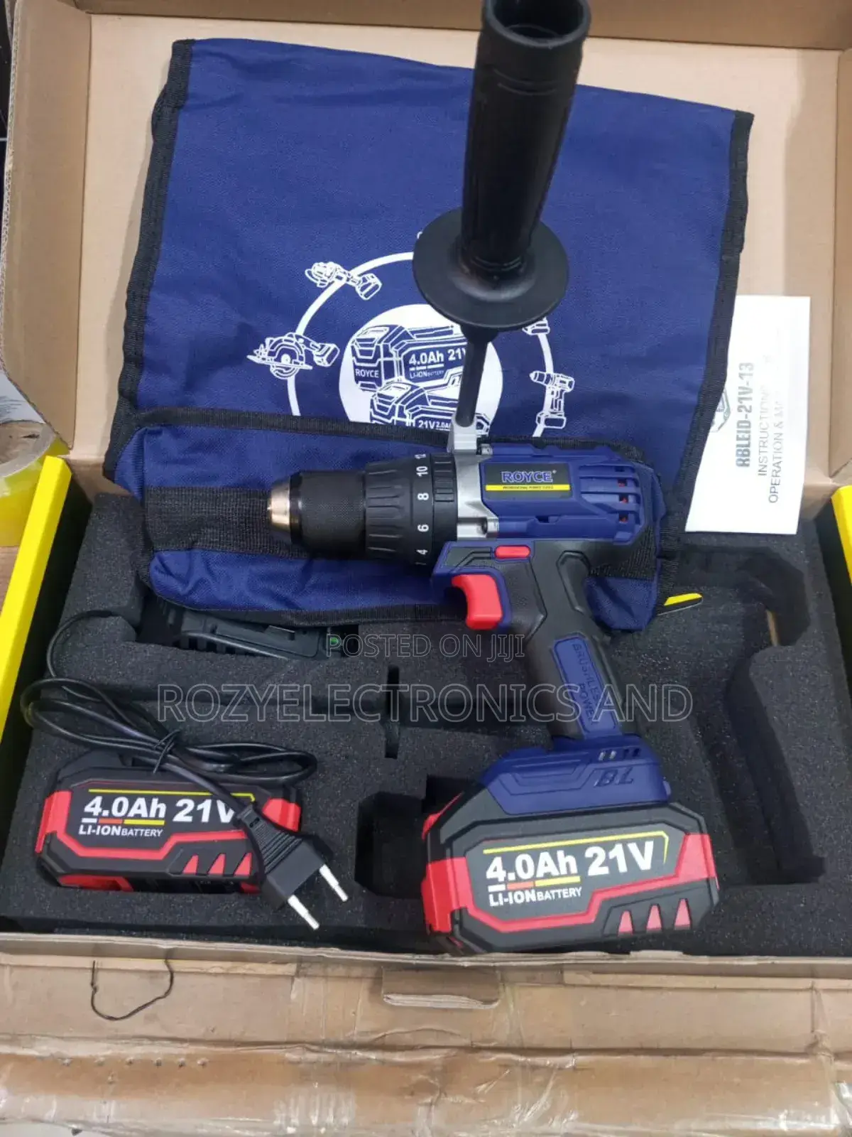 Royce Drill Machine 21 v Cordless