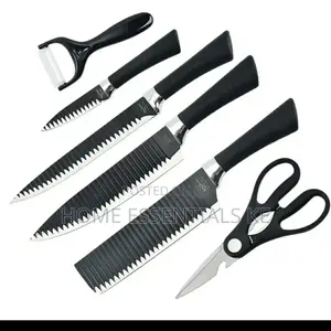 6-1 Non-Stick Kitchen Knife Set