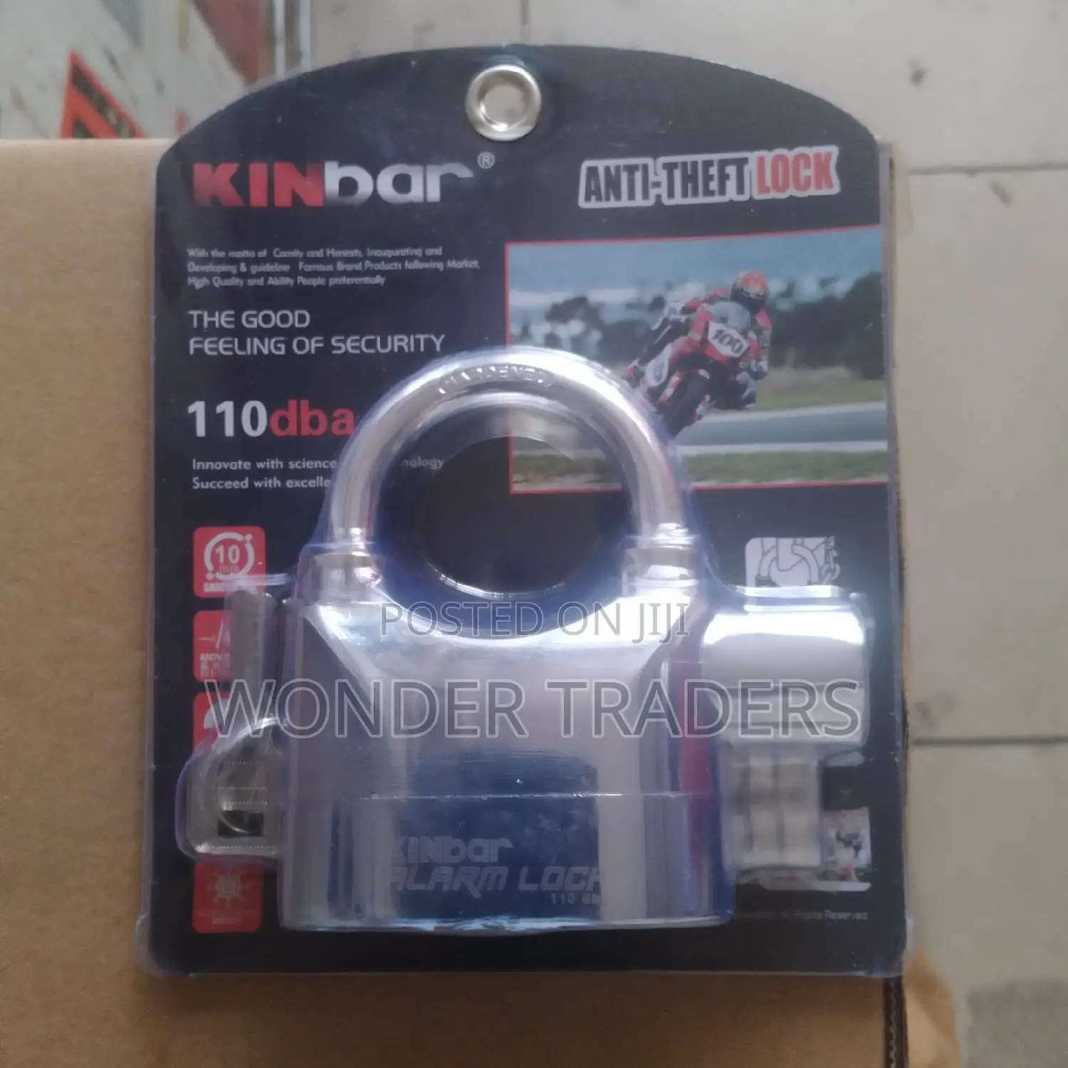 Anti-Theft Alarm Padlock