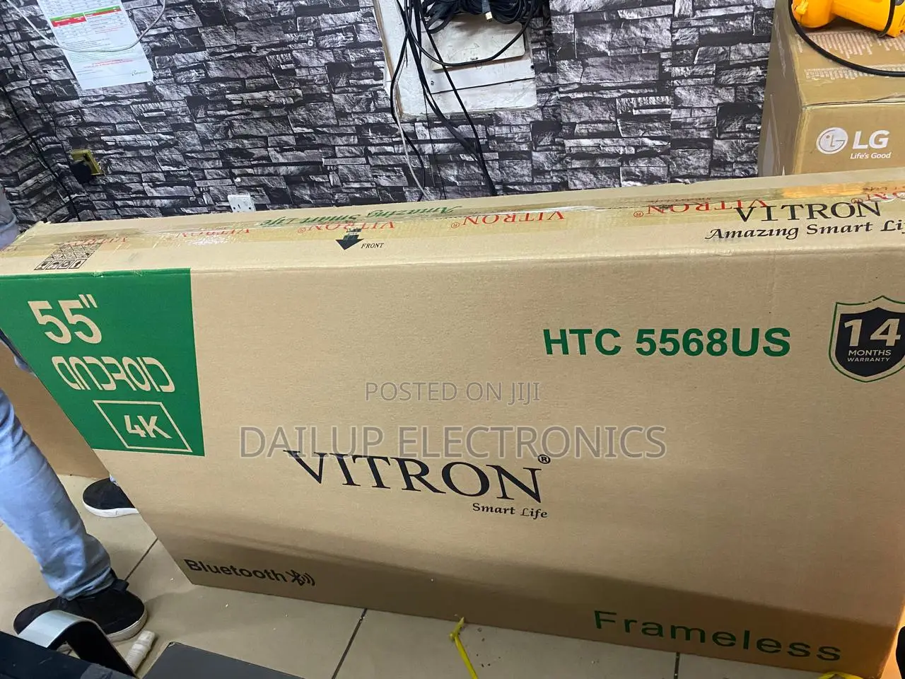 Vitron 55” Smart Uhd Android Frameless Tv