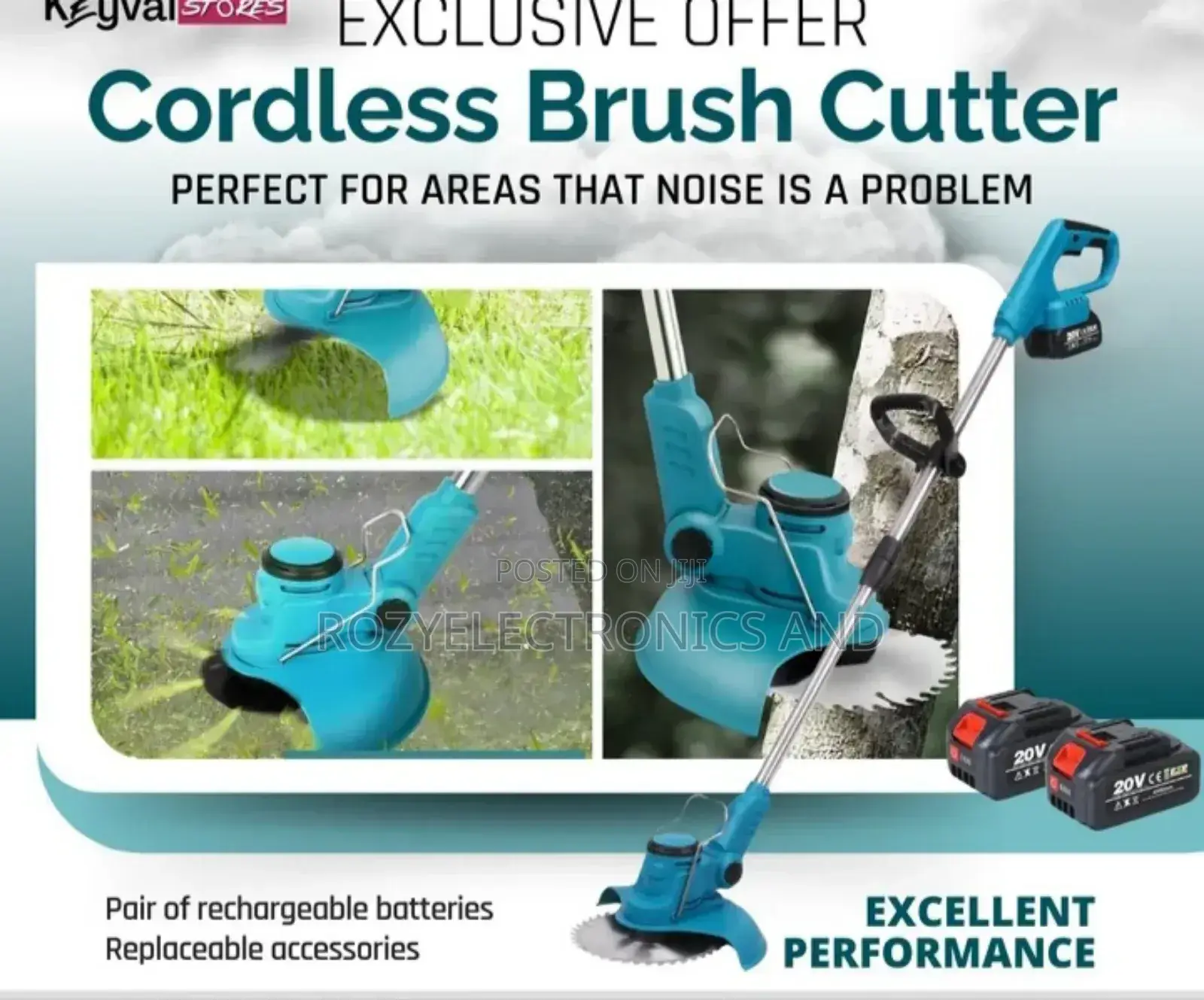 Cordless Brush Cutter Machine