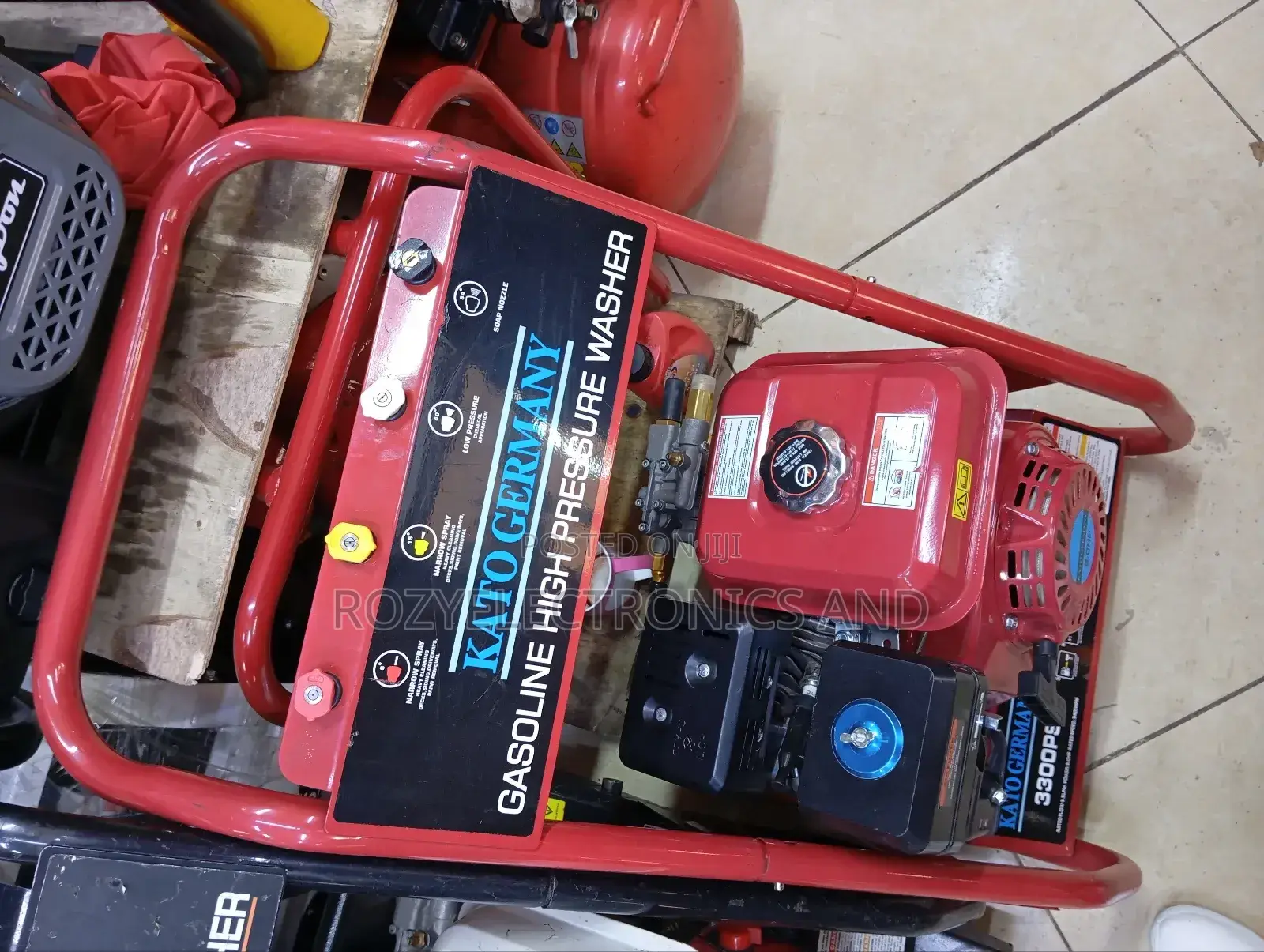 Kato Germany Gasoline Pressure Washer Machine