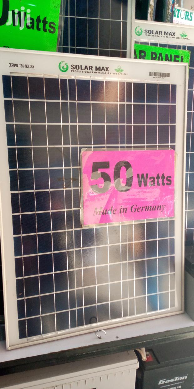 Solar Panel 50 Watts - main view