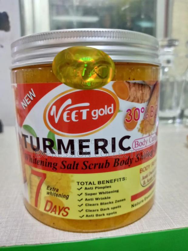 Tumeric Anti-Aging Body Scrub - main view