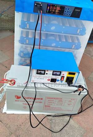 192 Eggs Incubator, Battery and Inverter