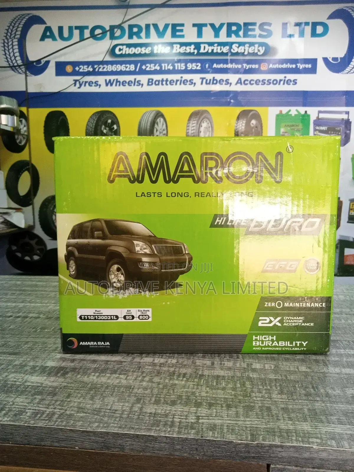 T110 Amaron EFB Start Stop Battery