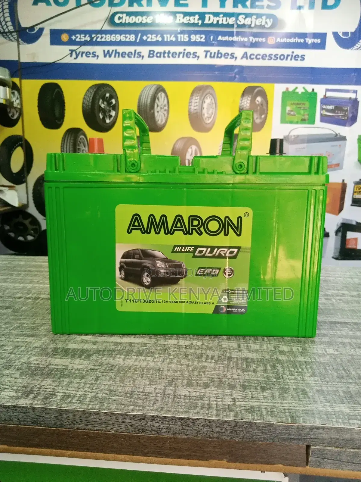 T110 Amaron EFB Start Stop Battery