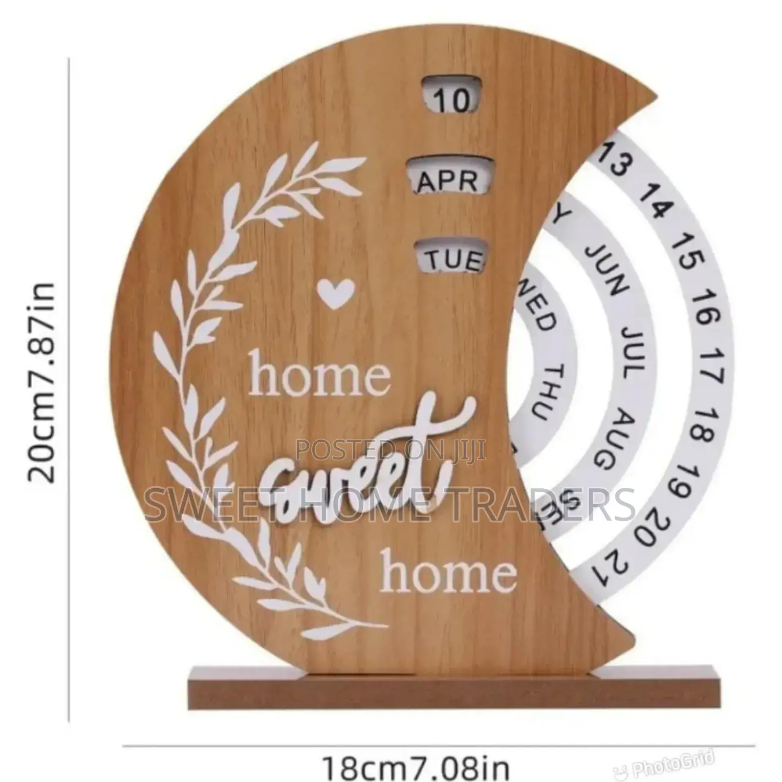 *Wooden Perpetual Calendar *