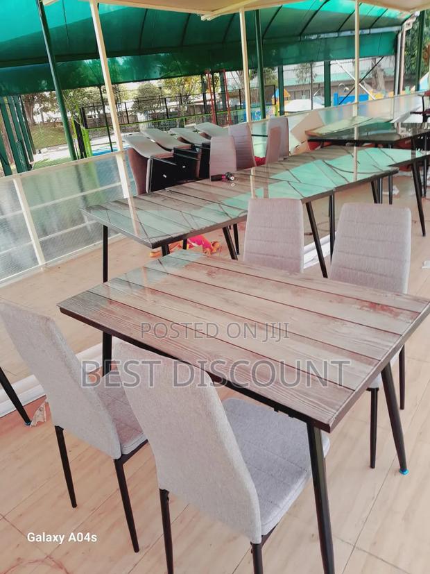 Glass Dining Tables and Chairs - main view
